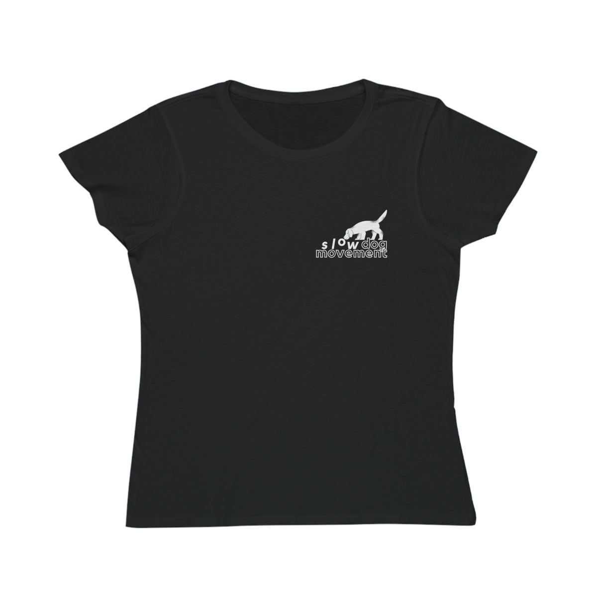 Classic Women's T-shirt with ">manifesto" Design