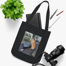 Load image into Gallery viewer, &#39;SLOW wear&#39; Organic Canvas Tote Bag feat. original art by member Silke Strasser
