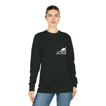 Classic Long Sleeve Tee with ">manifesto" Design