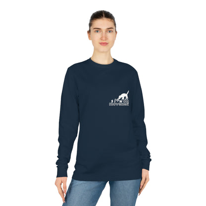 Classic Long Sleeve Tee with ">manifesto" Design