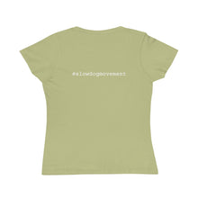Ladda upp bild till gallerivisning, &#39;SLOW wear&#39; Organic Women&#39;s Classic T-Shirt
