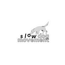 Načíst obrázek do prohlížeče Galerie, &#39;SLOW wear&#39; SLOW DOG MOVEMENT© logo Vinyl Kiss-Cut Stickers
