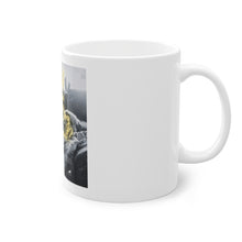 Load image into Gallery viewer, ‘SLOW wear’ SLOW DOG MOVEMENT©  Film Poster (White 11oz Ceramic Mug)
