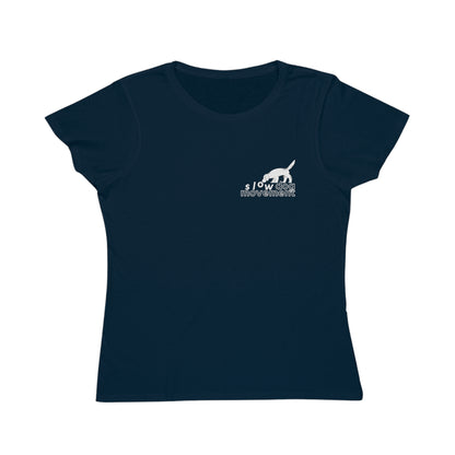 Classic Women's T-shirt with ">manifesto" Design