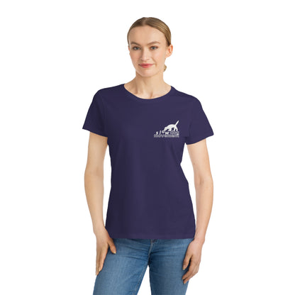 Classic Women's T-shirt with ">manifesto" Design