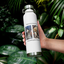 Load image into Gallery viewer, &#39;SLOW wear&#39; #socialsleeping Copper Vacuum Insulated Bottle, 22oz
