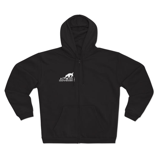 Classic Unisex Zip Hoodie with ">manifesto" Design