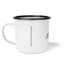 Load image into Gallery viewer, &#39;SLOW wear&#39; double hashtag Enamel Camp Cup
