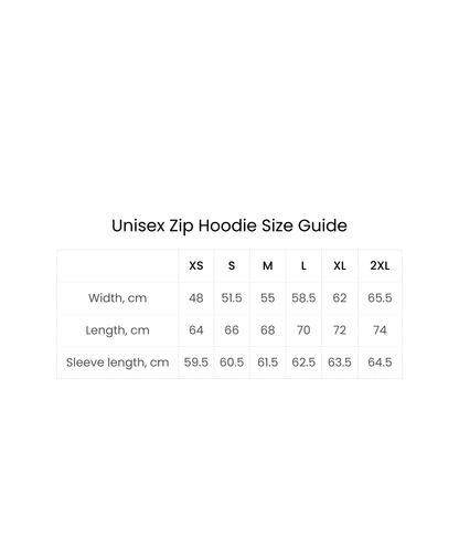 Classic Unisex Zip Hoodie with ">manifesto" Design